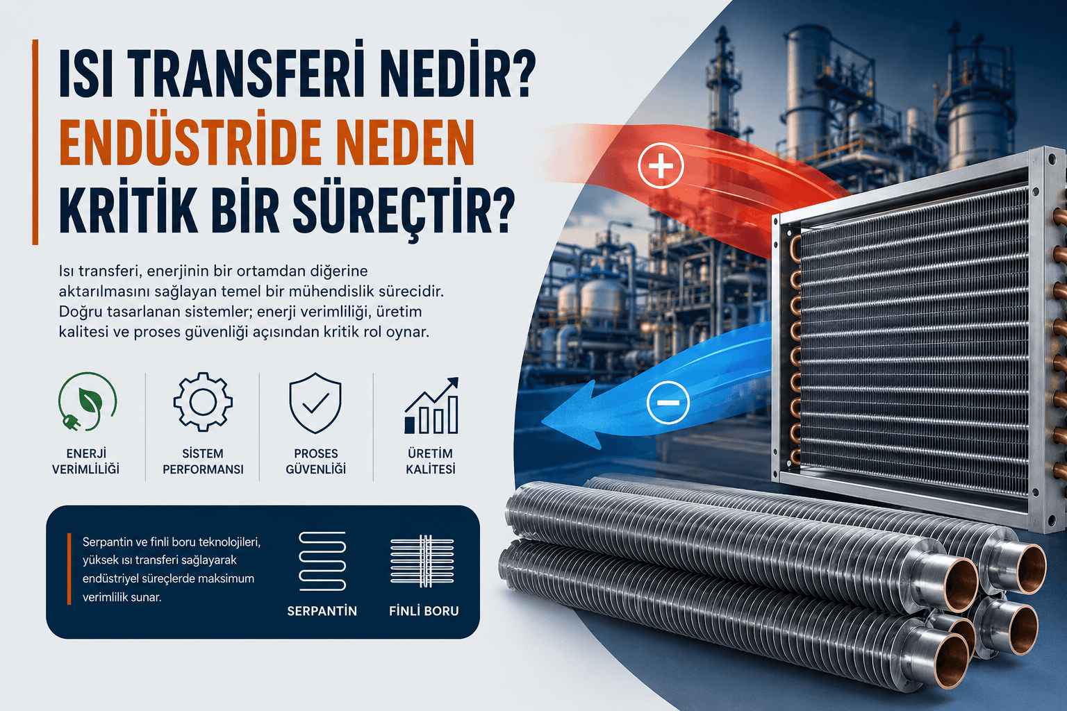 Isı Transferi Nedir? Endüstride Neden Kritik Bir Süreçtir?